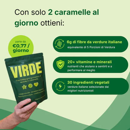VIRDE - La Formula Completa Per Riattivare L'Intestino e Sgonfiare La Pancia